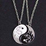 Fashion Dragon Couple Bracelet Necklace Boyfriend Animals-Aso