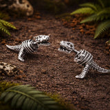 Vintage Dinosaur Stud Earrings - animalsaso02