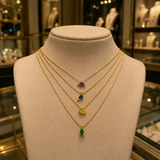 Fashion Delicate Zircon Dinosaur Necklaces
