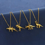 Trend Dinosaurs Pendant Necklace