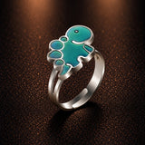 Fashion Cartoon Dinosaur Rings - animalsaso02