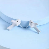 Cute Animal Bite Dinosaur Earring - animalsaso02