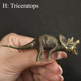 Brass Solid Jurassic Dinosaur Animals-Aso
