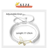 Handmade Adjustable Butterfly Bracelet