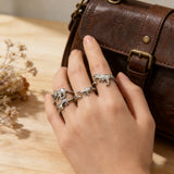 New Adjustable Dinosaur Rings - animalsaso02