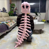 Wearable Dinosaur Fossil Blanket Hoodie - animalsaso02