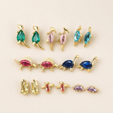 New Luxury Dinosaur  Earrings - animalsaso02