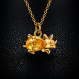 Fashion Delicate Zircon Dinosaur Necklaces - animalsaso02