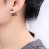 Vintage Dinosaur Stud Earrings - animalsaso02