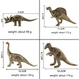 Brass Solid Jurassic Dinosaur Animals-Aso