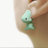 Cute Animal Bite Dinosaur Earring