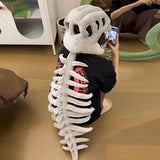 Wearable Dinosaur Fossil Blanket Hoodie - animalsaso02