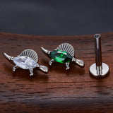 New Cute Dinosaur Earring - animalsaso02