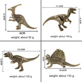 Brass Solid Jurassic Dinosaur Animals-Aso