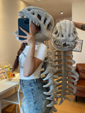 Wearable Dinosaur Fossil Blanket Hoodie - animalsaso02