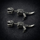 Vintage Dinosaur Stud Earrings - animalsaso02