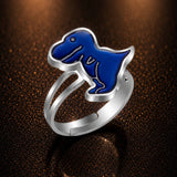 Fashion Cartoon Dinosaur Rings - animalsaso02