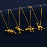 Trend Dinosaurs Pendant Necklace - animalsaso02