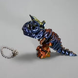 Mini T-Rex Skeleton Keychain - animalsaso02
