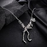 Cute Skeleton Dinosaur Necklace - animalsaso02