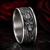Fashion Retro Zircon Wolf Rings - animalsaso02