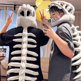 Wearable Dinosaur Fossil Blanket Hoodie - animalsaso02