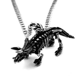 Vintage Trend Punk Gothic Dinosaur Necklace - animalsaso02
