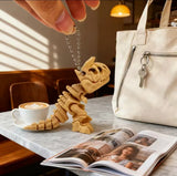 Mini T-Rex Skeleton Keychain - animalsaso02