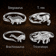 New Adjustable Dinosaur Rings