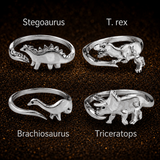 New Adjustable Dinosaur Rings