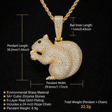 New Cute Squirrel Necklaces - animalsaso02