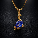 Fashion Delicate Zircon Dinosaur Necklaces - animalsaso02