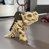 Mini T-Rex Skeleton Keychain - animalsaso02