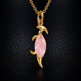 Fashion Delicate Zircon Dinosaur Necklaces - animalsaso02