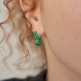 Cute Animal Bite Dinosaur Earring