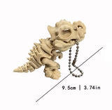 Mini T-Rex Skeleton Keychain - animalsaso02