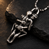 New Amazing Couple Skull Necklace - animalsaso02