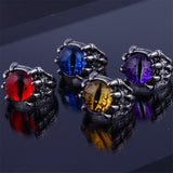 Creative Fashion Dragon Evil Eye Rings - animalsaso02