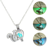 2023 New Fashion Squirrel Luminous Necklace - Animals Aso