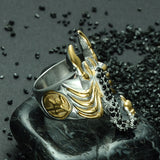 New Stainless Steel Scorpion Ring - Animals Aso