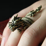 New Gothic Dragon Rings - Animals Aso