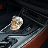 Car Gear Shift Knobs Skull Head - animalsaso02