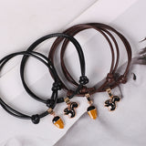 2 Pieces / Set Couple Bracelet Pinecone Squirrel - Animals Aso