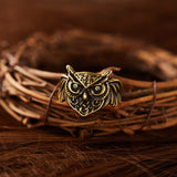 Fashion Vintage Cute Blue Eyes Owl Rings - Animals Aso