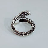 New Sterling Silver Dragon Ring - Animals Aso
