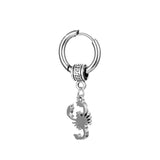 New Cute Stainless Steel Scorpion Earrings - Animals Aso