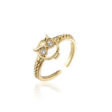 2023 New Arrival Vintage  Owl Rings - Animals Aso