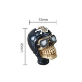 Car Gear Shift Knobs Skull Head - animalsaso02