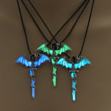 Fashion Dragon Glowing Stone Necklace - animalsaso02
