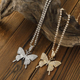 New Cute Butterfly Pendant Necklace - animalsaso02